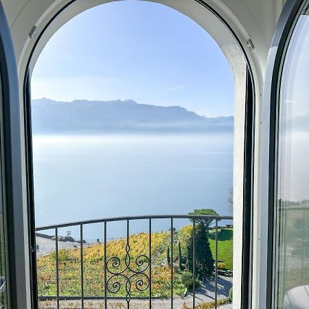 Room With 360° View Overlooking Lake Geneva And Alps Puidoux Eksteriør bilde